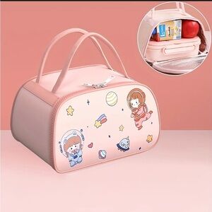 Insulated Lunch Box, Reusable Food Container with Aluminum Liner